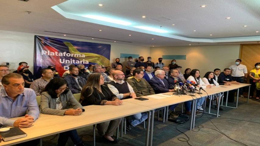 Bloque opositor excluido de reunión con EEUU