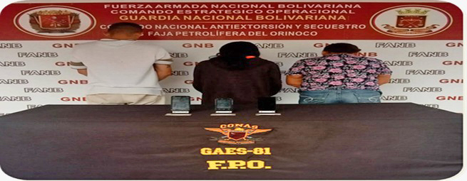 Tras las rejas dos mujeres y un hombre por secuestro de finquero