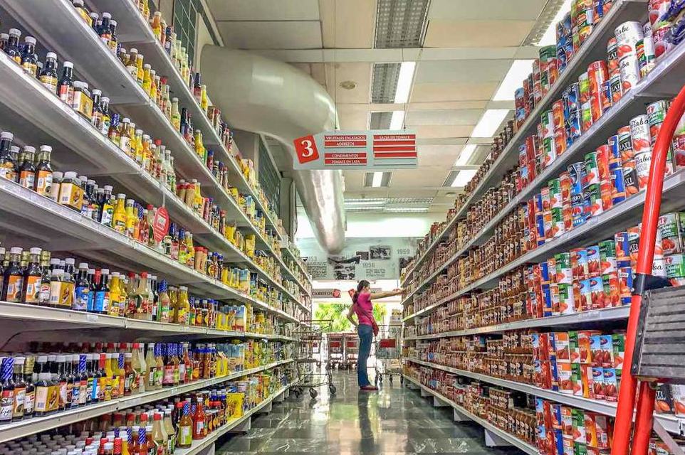 Supermercados aumentan sus ventas en un 4%