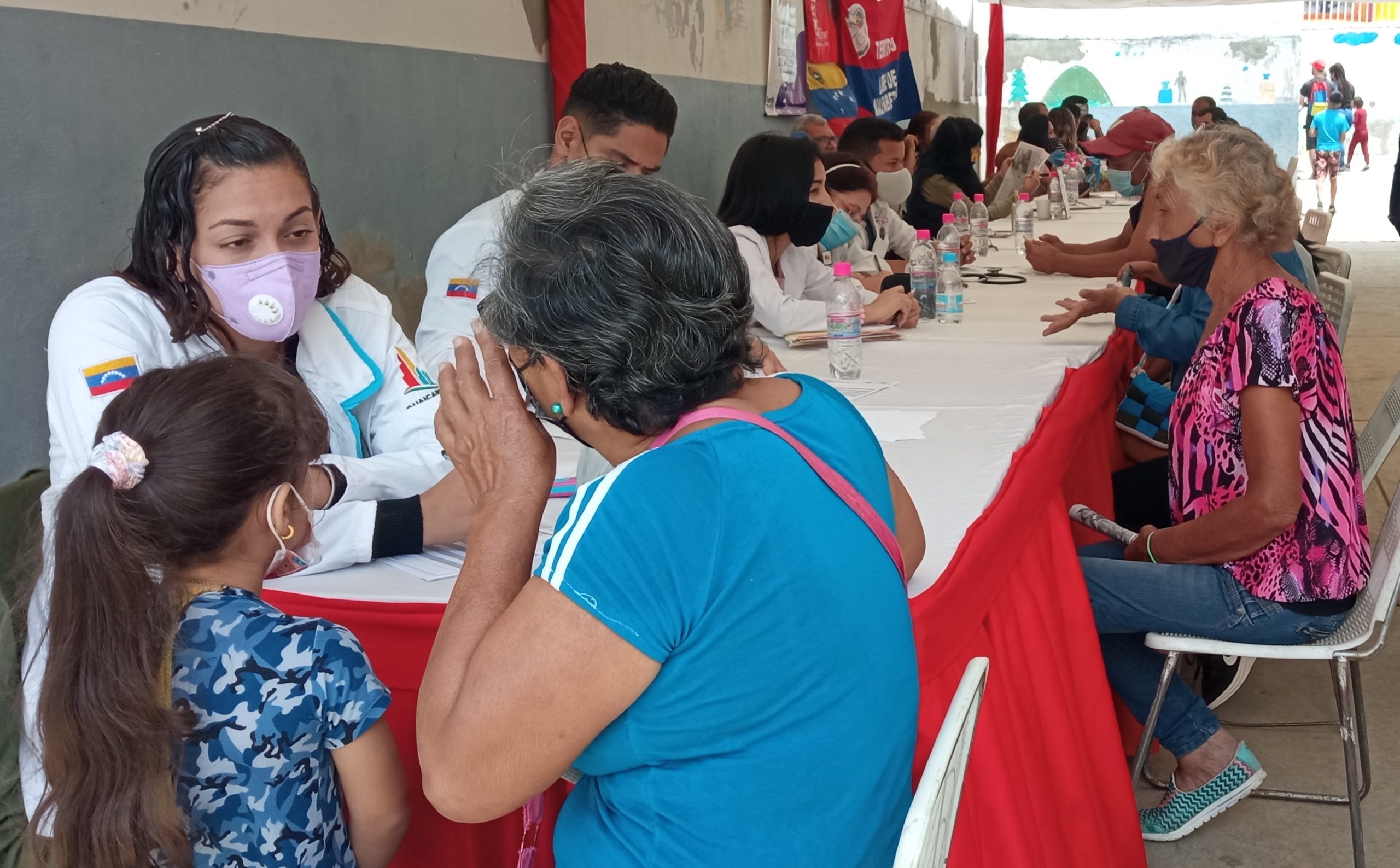Ofrecieron atención médica a residentes de Ramo Verde
