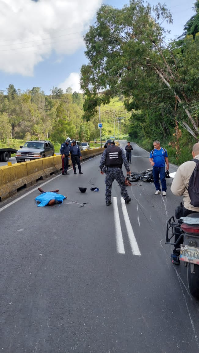 Motorizado muere en La Panamericana