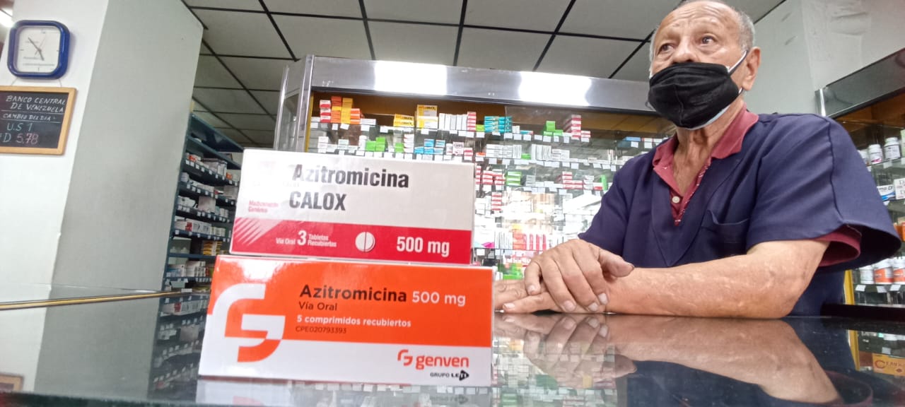 Advierten sobre el mal uso de Azitromicina en pacientes con Covid