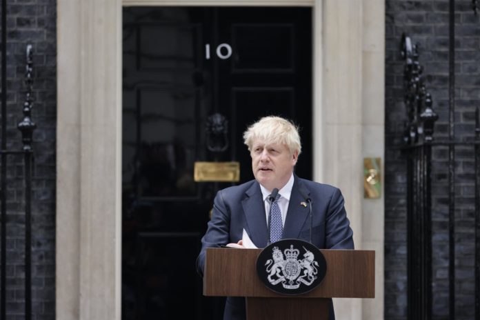 Boris Johnson dimite como primer ministro del Reino Unido