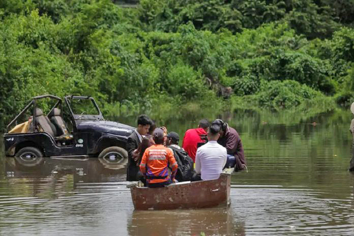 Al menos siete sectores de El Callao están afectados por crecida del río Yuruari