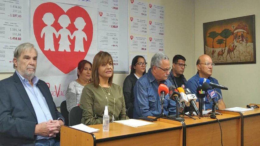 Educadores de Fe y Alegría exigen el pago completo del bono vacacional