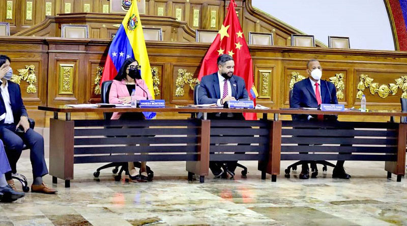 Venezuela y China realizan balance de desarrollo de relación parlamentaria