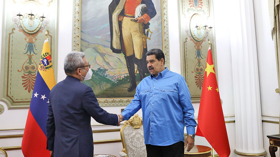 Maduro sostuvo encuentro con funcionario chino de Relaciones Exteriores