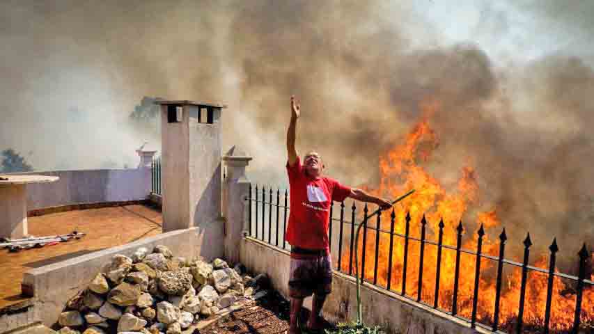 Portugal estará en alerta por riesgo de incendio desde el domingo