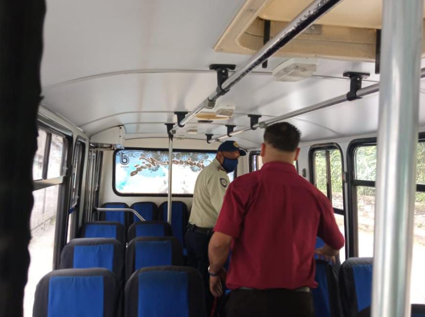 Mantienen supervisión a autobuses en Carrizal