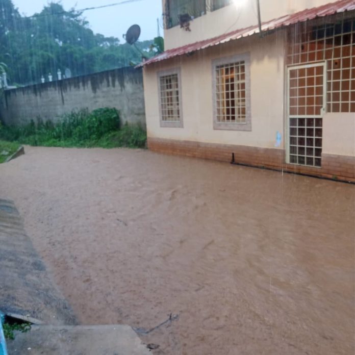 Vías bloqueadas y varias viviendas afectadas por desbordamiento del río en Carabobo