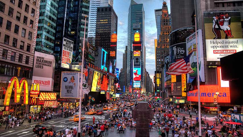 Times Square será una zona libre de armas