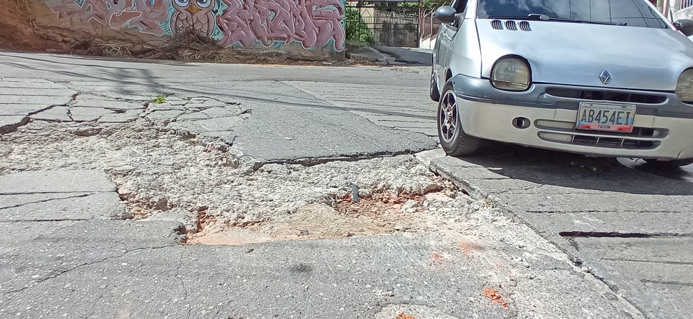 Reportan nueva rotura en la subida de La Taller