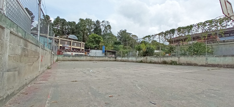 Cancha de El Nilo en el olvido