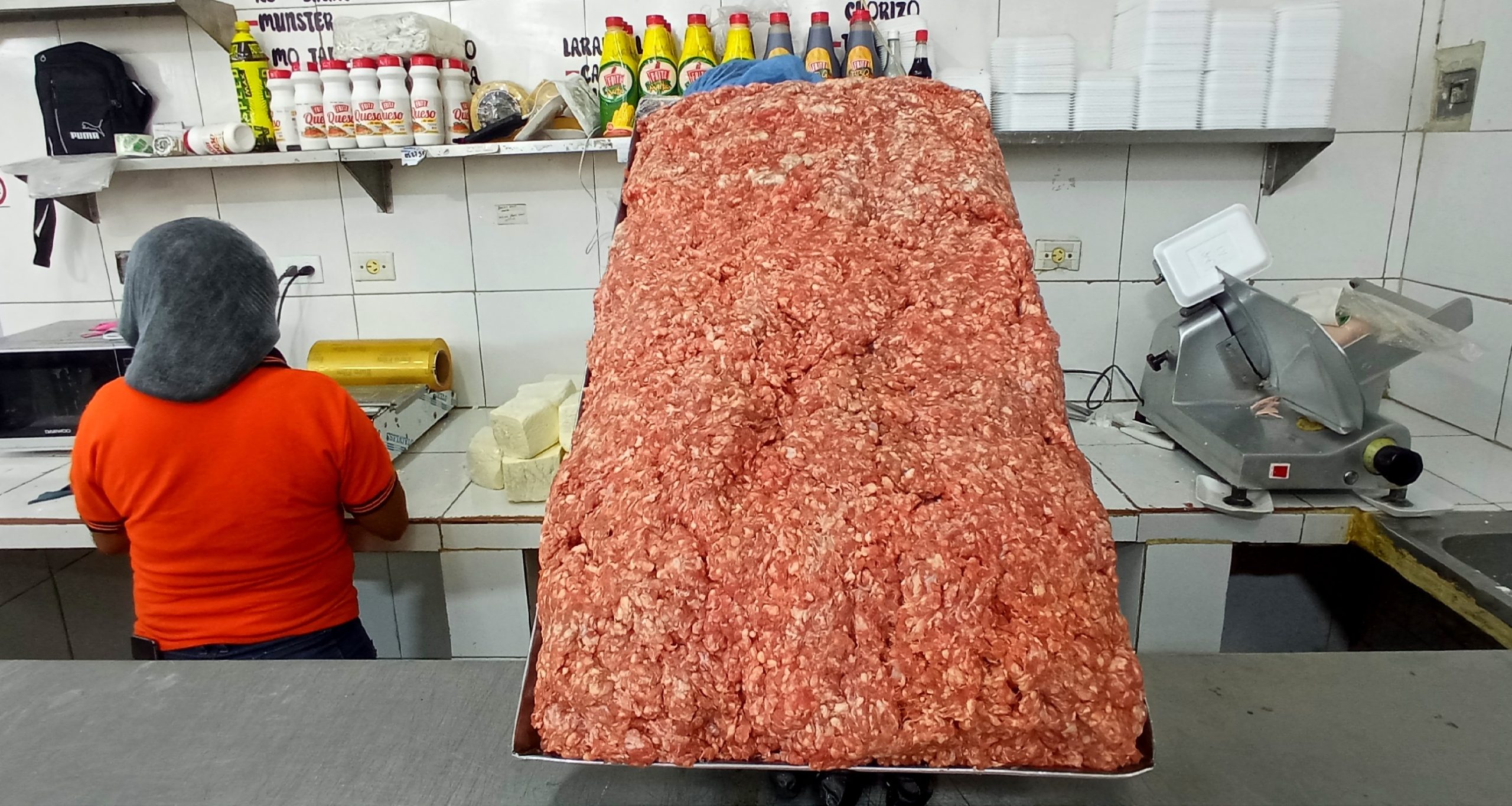 El kilo de carne molida se cotiza en $6