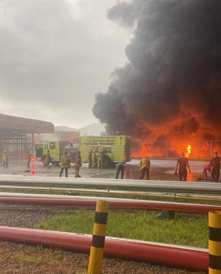 Controlado incendio en refinería de Pdvsa