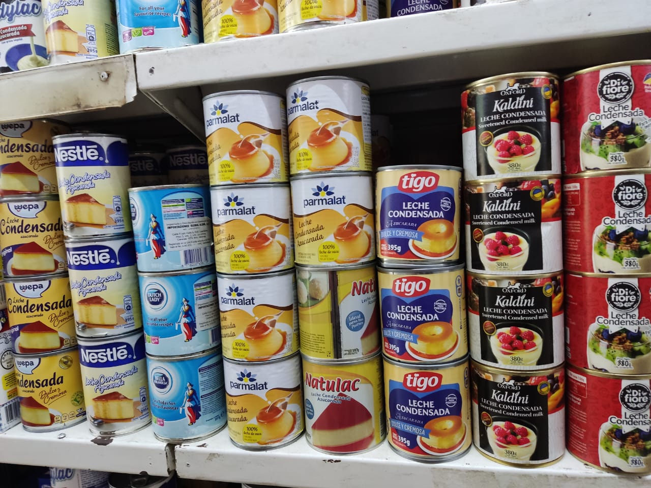 “Ni leche condensada le puedo poner a los postres”