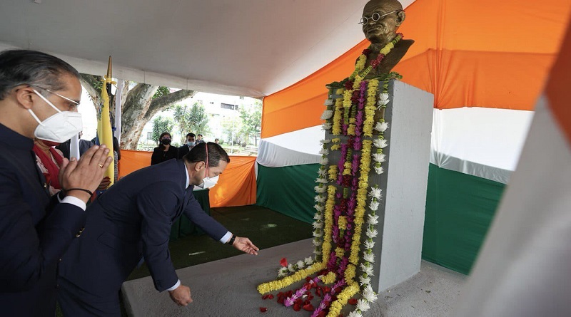 <strong>Venezuela e India recuerdan a Mahatma Gandhi</strong>