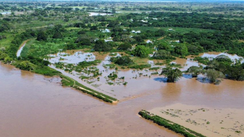 <strong>Más de 150 mil hectáreas están bajo el agua en el Sur del Lago de Maracaibo</strong>