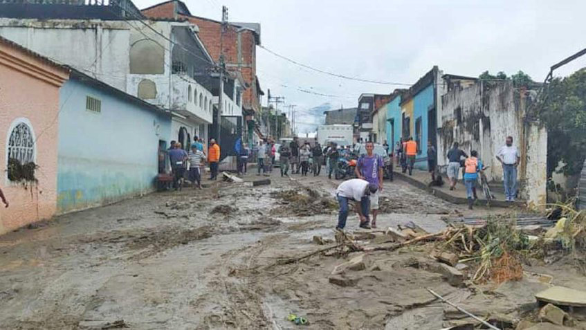 Siete municipios afectados en Táchira por las lluvias