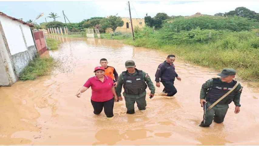 Declararon estado de emergencia en Clarines por desborde de ríos