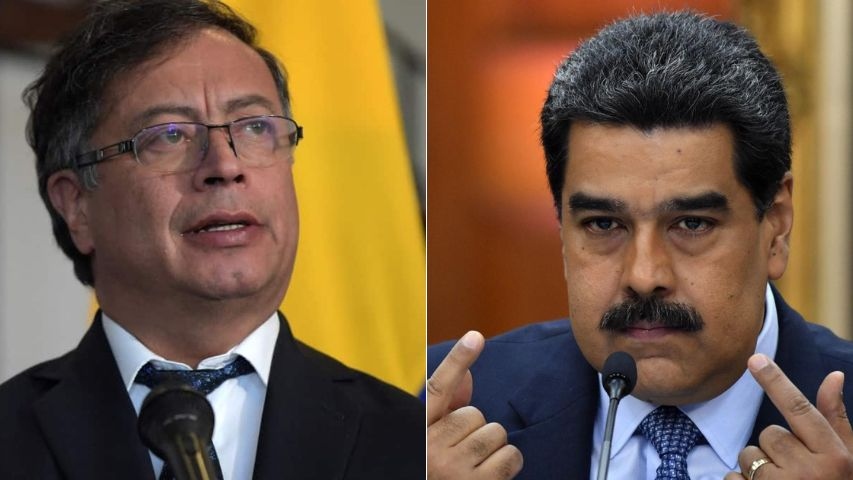Presidentes Maduro y Petro se reunirán este martes en Caracas