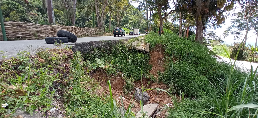 “Esperamos que reparen la falla de borde desde hace un año”