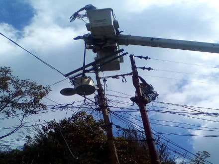 Corpoelec logra reponer energía eléctrica en Carrizal y Los Salias