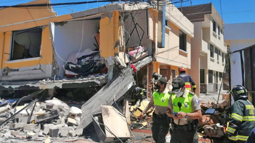 Cinco heridos deja una explosión de gas a causa de fuga clandestina