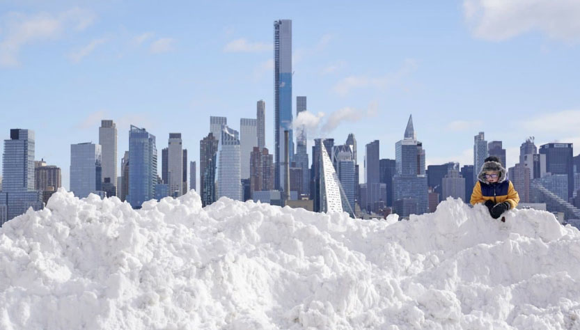 Declaran el estado de emergencia tras gran nevada en el estado de Nueva York