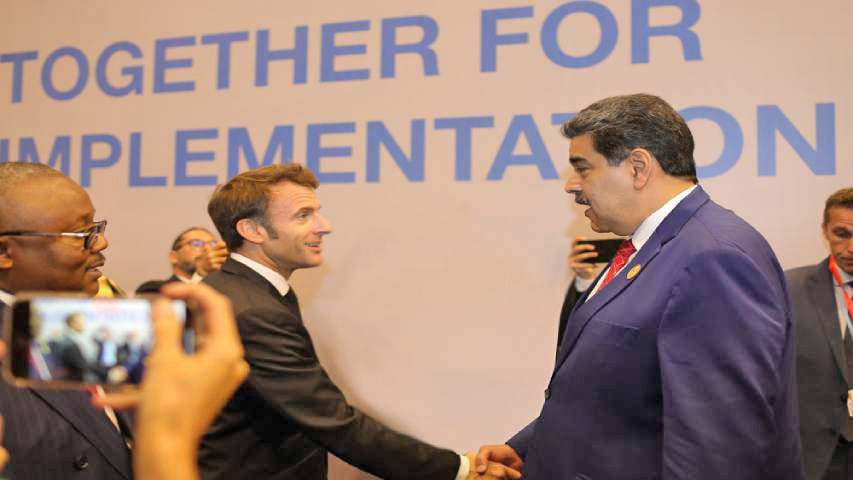 “Las puertas de Venezuela están abiertas para el pueblo francés”