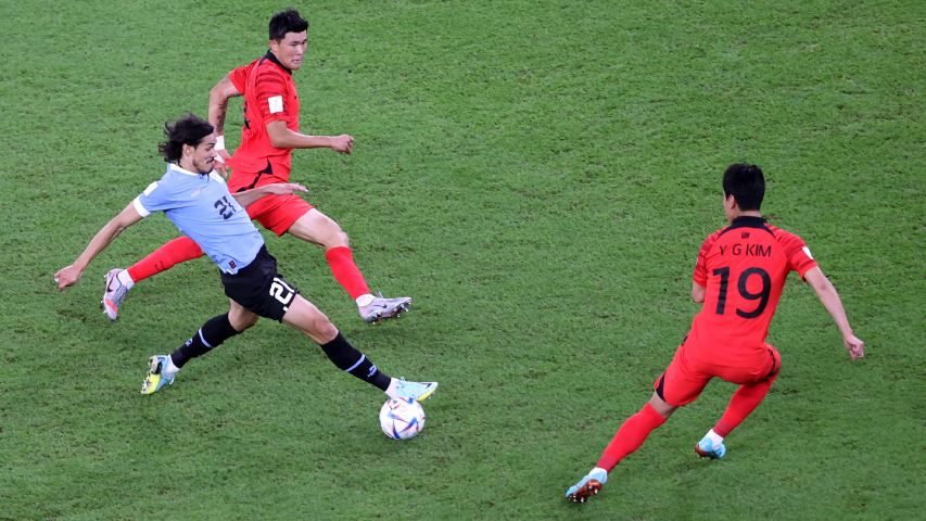 Uruguay empata 0-0 con Corea del Sur