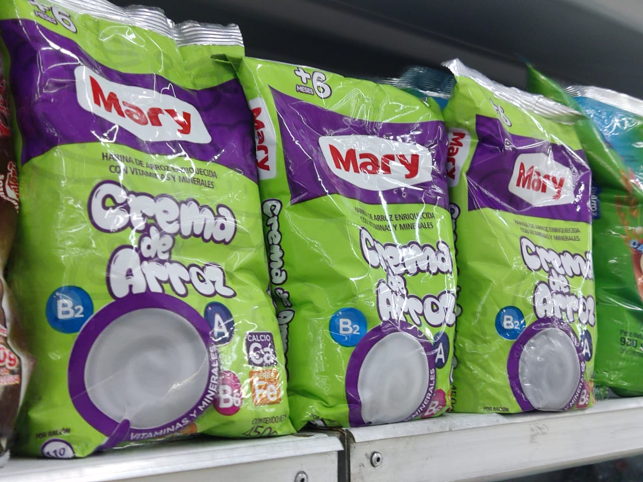 “Es más barata la crema de arroz que comprar fórmula”