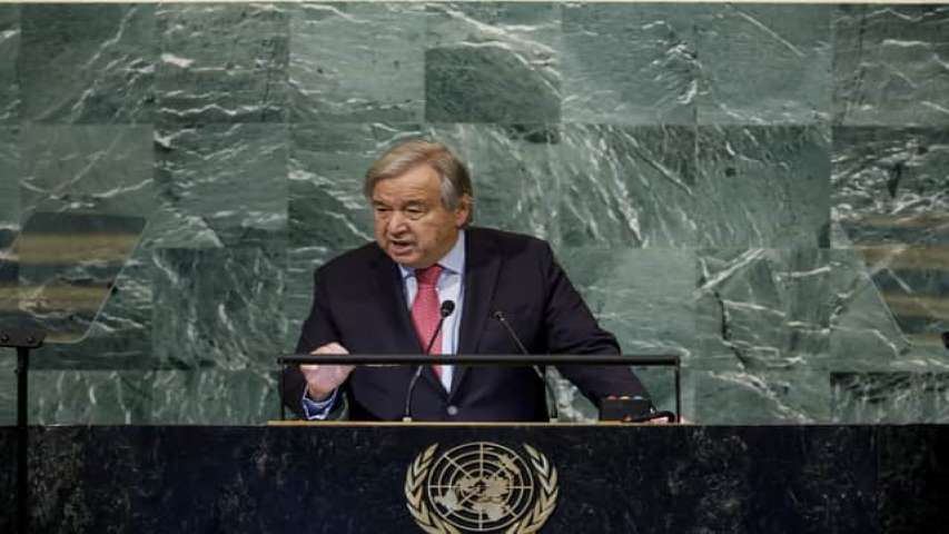 <strong>Guterres: Estado del clima mundial</strong>