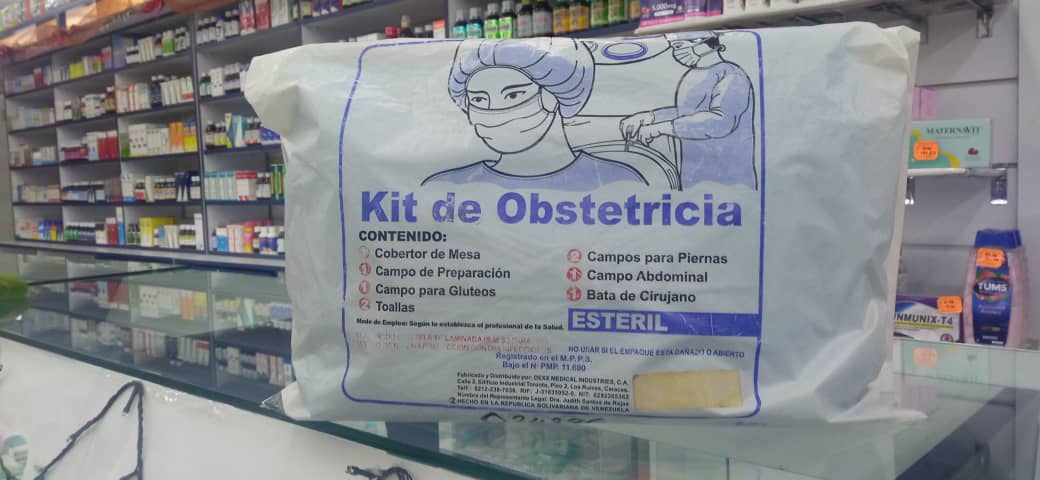 Kit de obstetricia se ha vuelto inaccesible