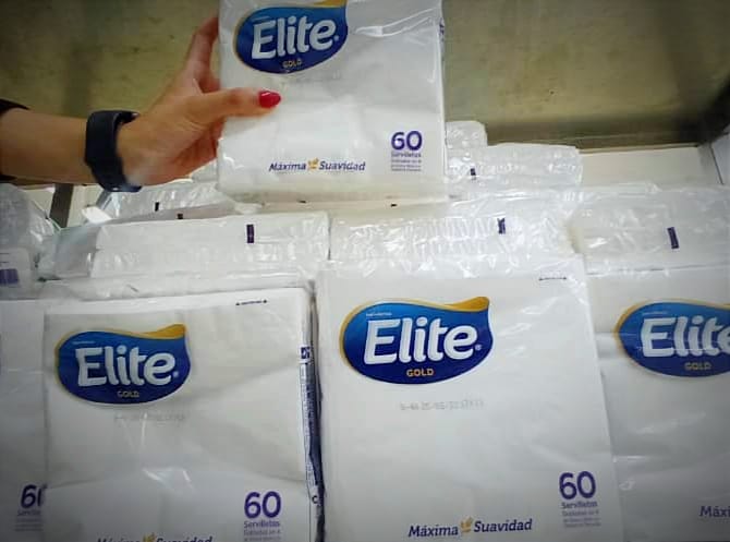 Disminuyen ventas de servilletas por su alto costo