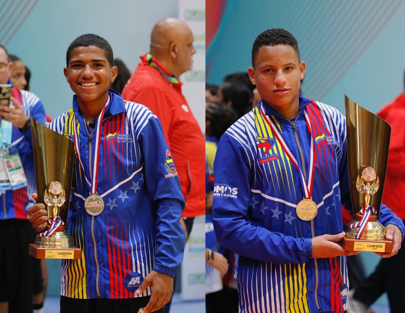 Cuatro guaicaipureños destacaron en los Juegos Sudamericanos Escolares