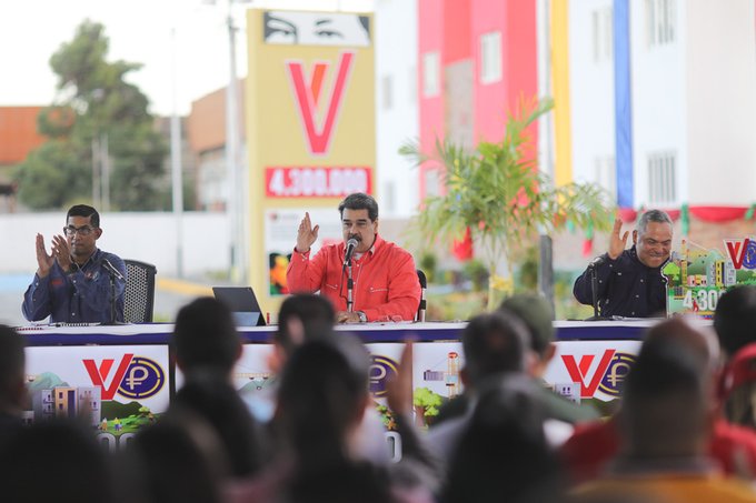 Maduro entregó el Hito 4.300.000 de la GMVV