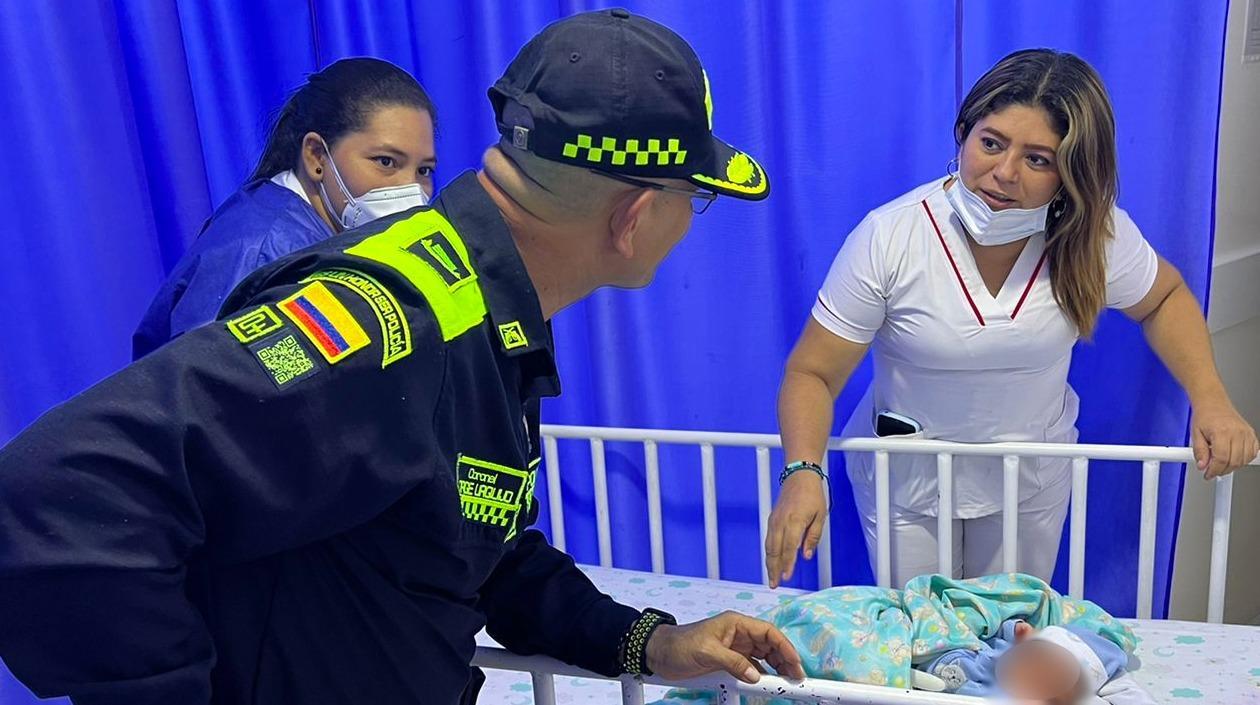 Indígena venezolana dejó abandonado a su bebé en un bulevar en Colombia