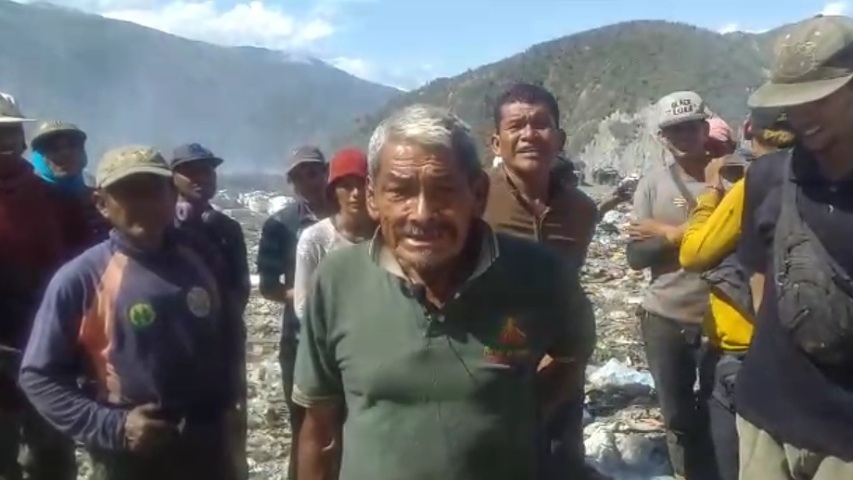 Trabajadores del vertedero de basura en Mérida denuncian contaminación ambiental