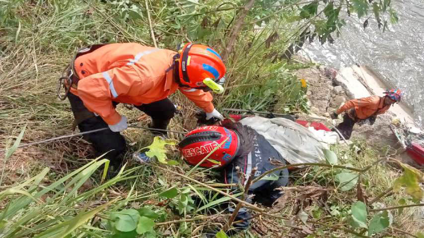 Localizaron el cadáver de un hombre en el río Guaire
