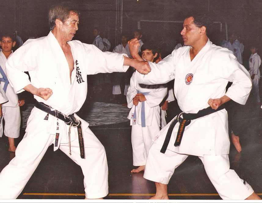 Berman Hernández dos décadas formando excelentes karatecas