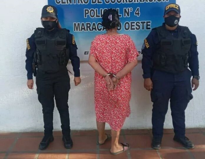 Presa abuela que golpeaba a su nieta