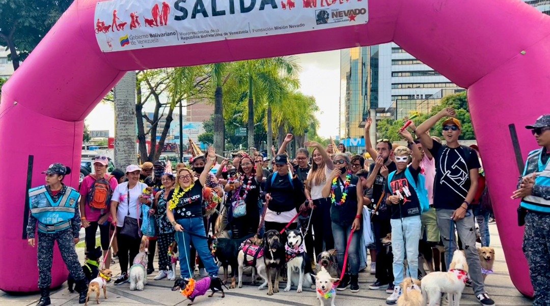 Con “caninata” familiar celebraron noveno aniversario de la Misión Nevado