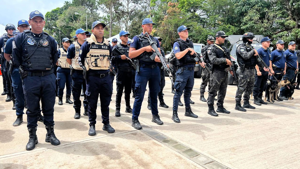 Desplegado operativo de seguridad en la frontera colombo-venezolana