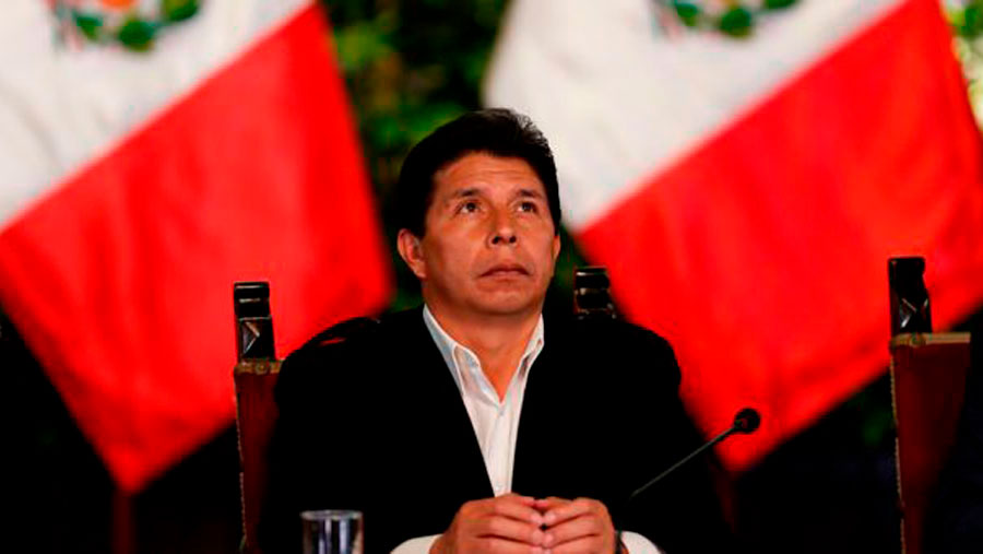 Fiscalía de Perú formaliza la investigación preparatoria contra Pedro Castillo