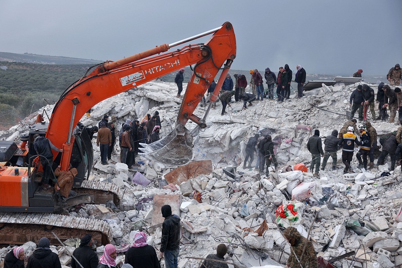 Dos devastadores terremotos causan más de 3.600 muertos en Turquía y Siria