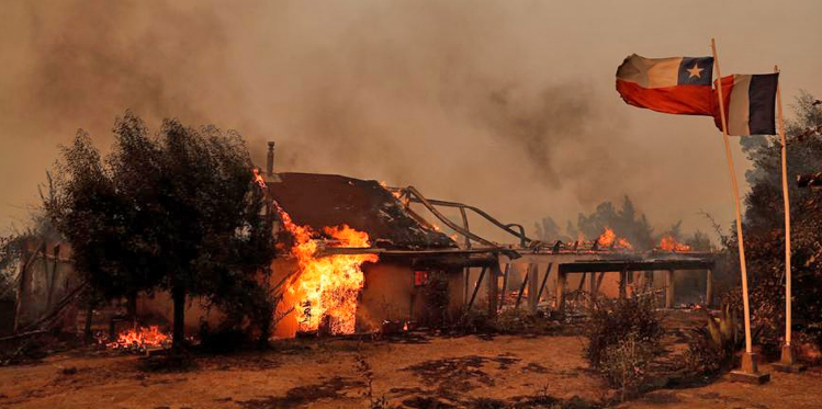 Unión Europea se prepara para ayudar a Chile ante los incendios