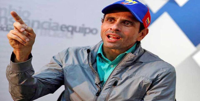 Capriles cuestionó candidatura de Benjamín Rausseo