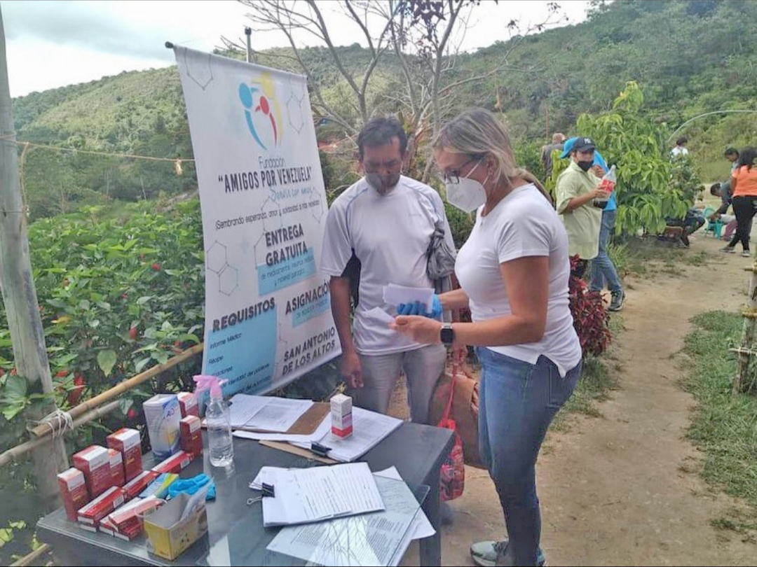 12 mil pacientes han recibido medicamentos de la Fundación Amigos por Venezuela