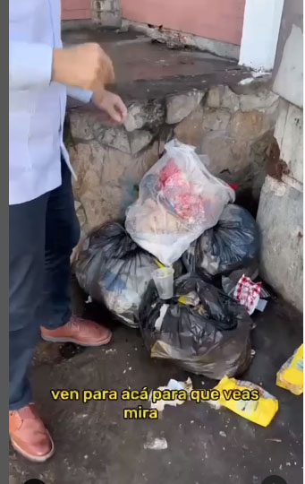 Alcalde lanza advertencia a los que arrojan basura en las calles